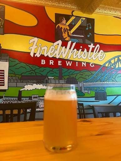 Firewhistle taproom mural
